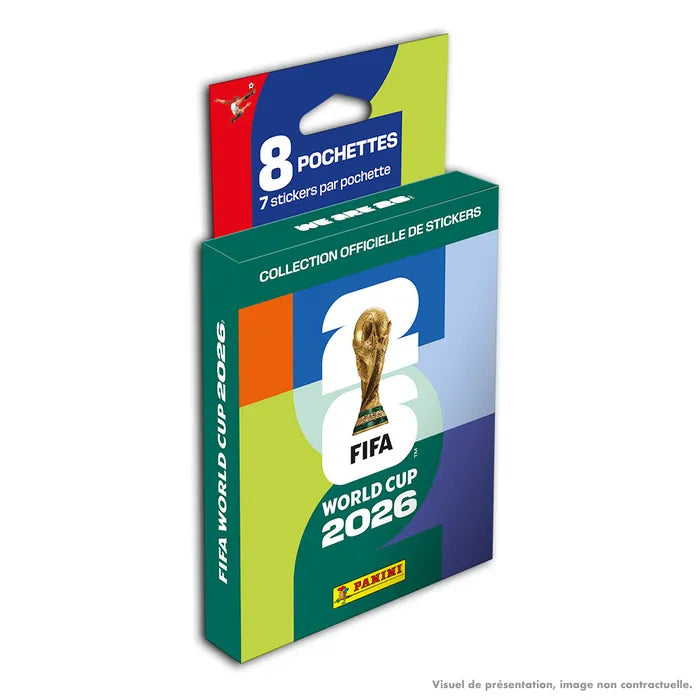 FIFA World Cup 2026™ Stickers – Panini Blister Pack (8 Packs)