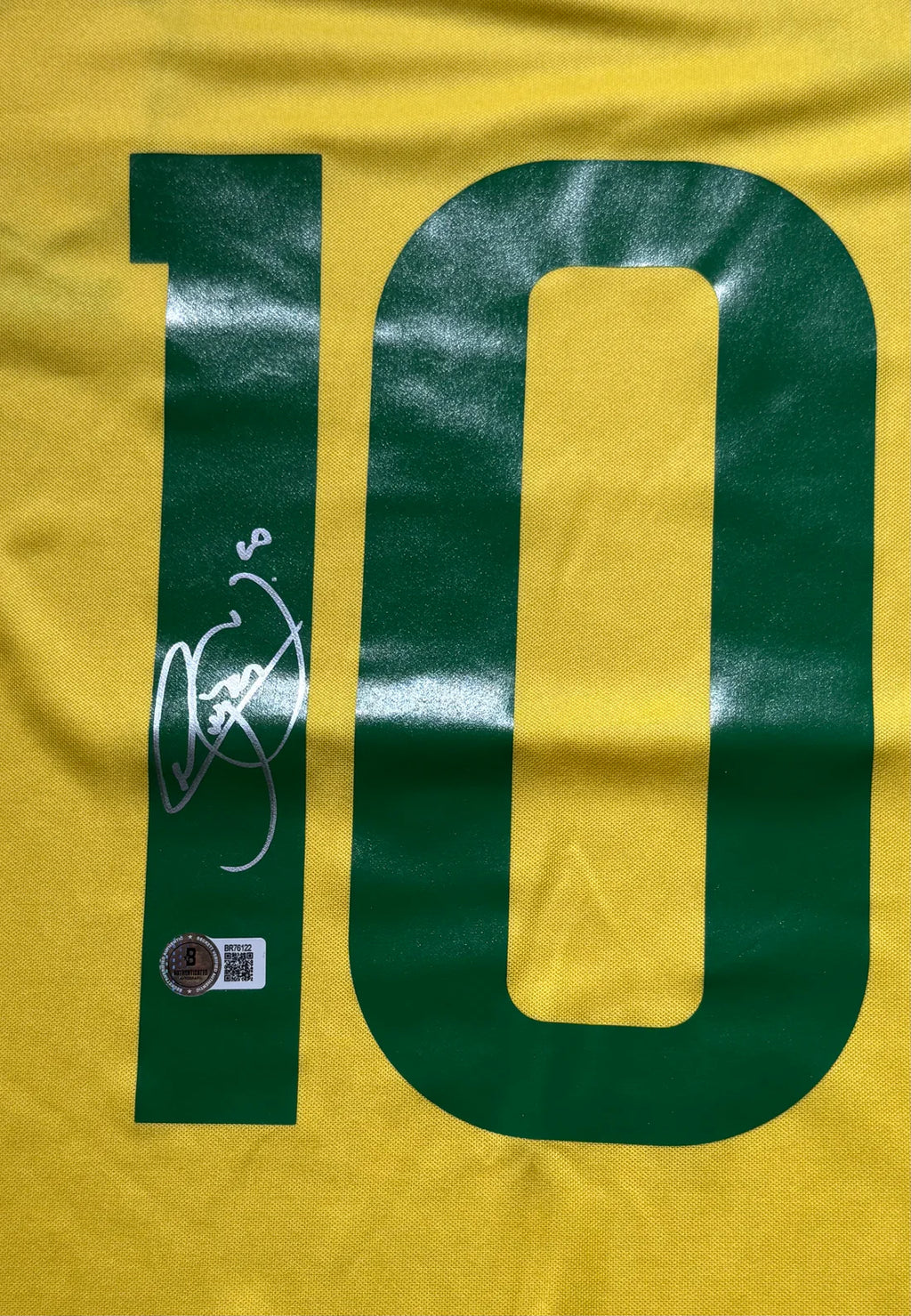 Brazil National Team 2018 FIFA World Cup Home Jersey Signed by Neymar Jr. – Beckett Certified