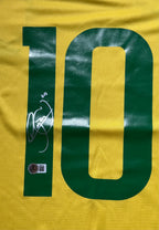 Brazil National Team 2018 FIFA World Cup Home Jersey Signed by Neymar Jr. – Beckett Certified
