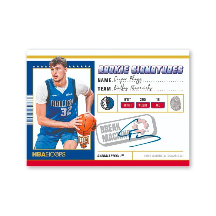2025/26 Topps Hoops NBA Basketball - Jumbo Box