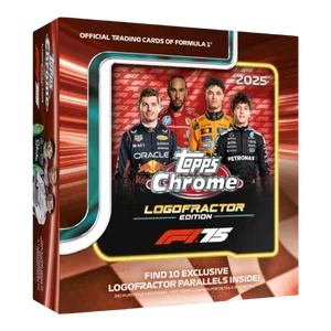 2025 Topps Chrome F1 Formula 1 Logofractor Box