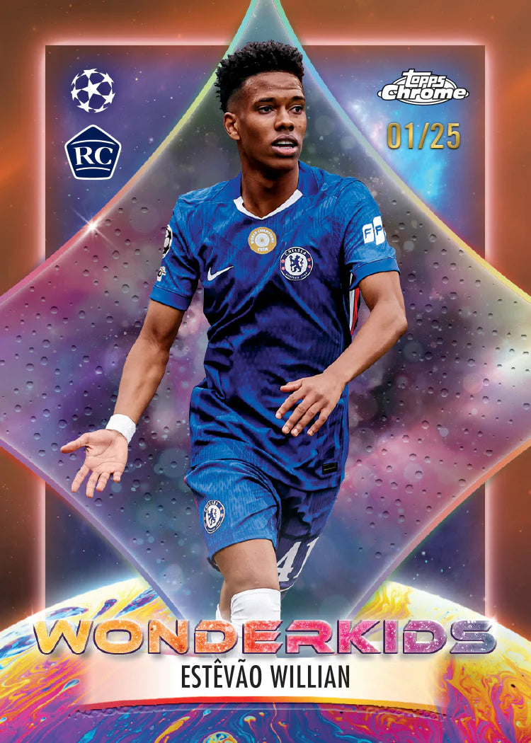 Topps Chrome® UEFA Club Competitions 2025–26 – Value Box