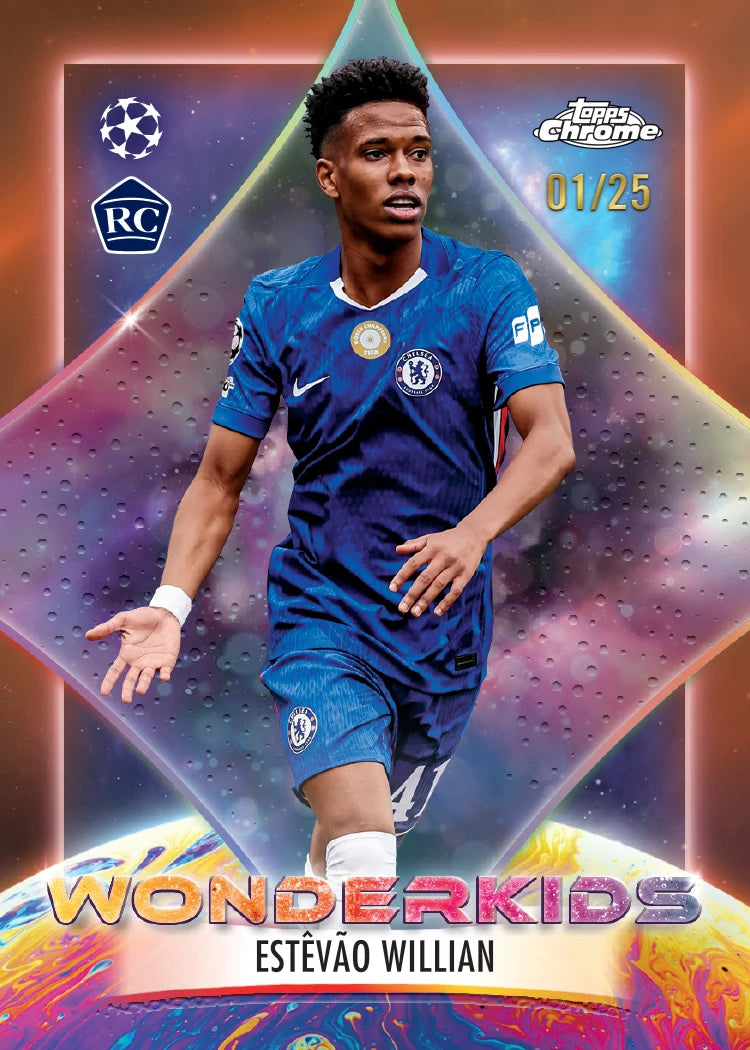 Topps Chrome® UEFA Club Competitions 2025-26 - Jumbo Box