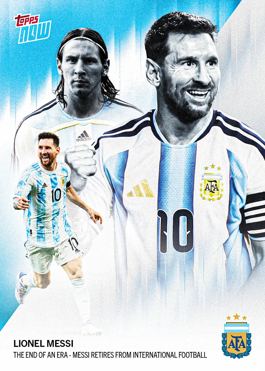 Lionel Messi - 2026 Argentina Topps NOW® - Card 1