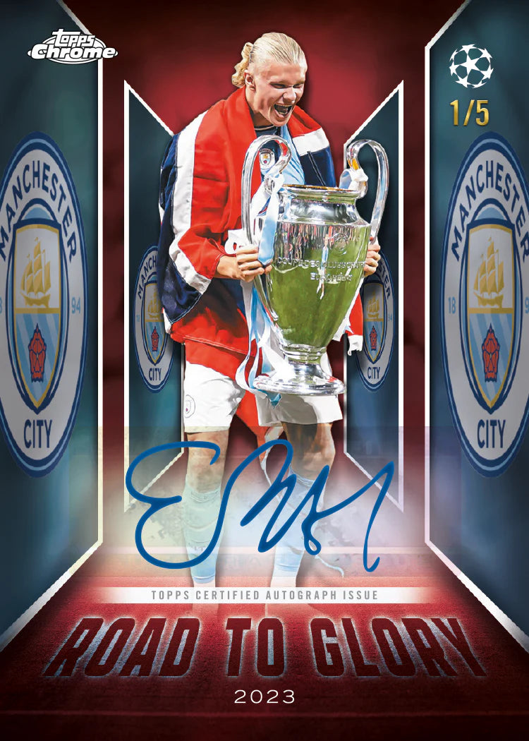 Topps Chrome® UEFA Club Competitions 2025–26 – Hobby Box