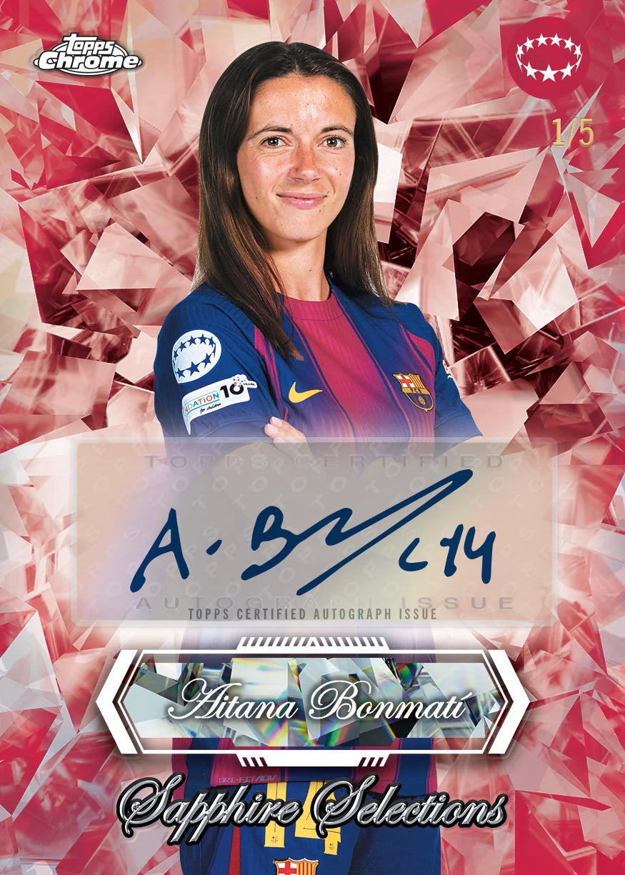Topps Chrome® Sapphire UEFA Women's Champions League 2025/26