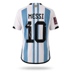 Lionel Messi Signed Argentina 2022 FIFA World Cup Final Jersey vs France – Adidas #10