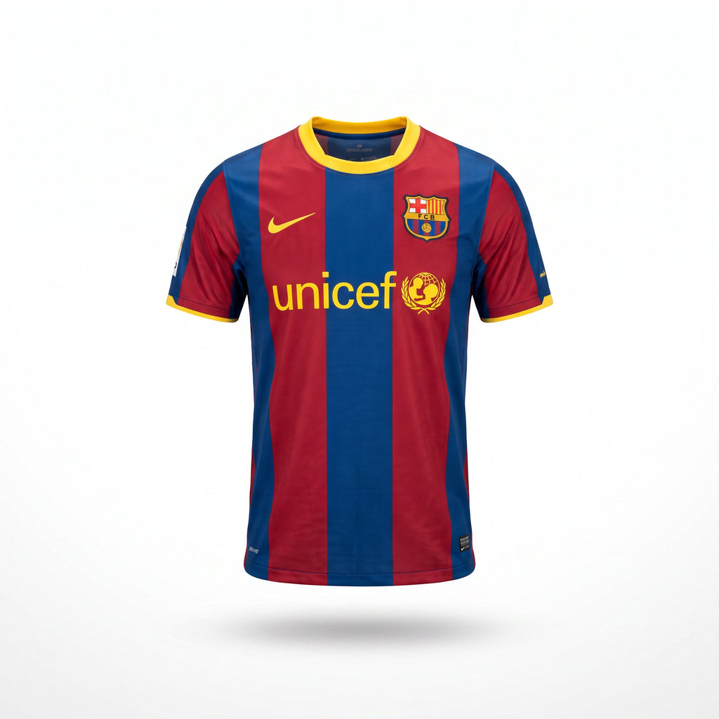 Lionel Messi Hand-Signed FC Barcelona 2010/11 Home Jersey (With COA)