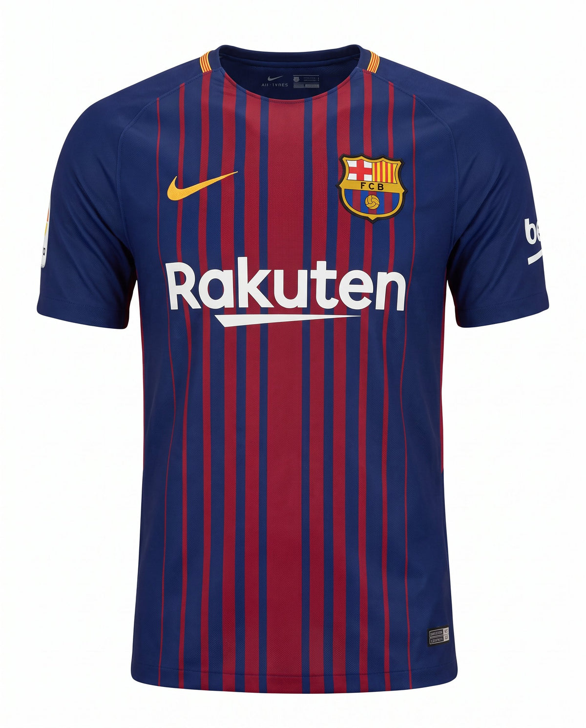Lionel Messi Hand-Signed FC Barcelona 2017/18 Home Jersey (Authenticated)