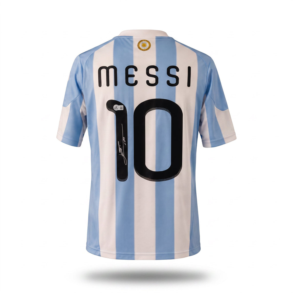 Lionel Messi Hand-Signed Argentina 2010 World Cup Home Jersey (Authenticated)