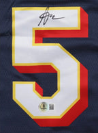 Anthony Edwards Signed Authentic 2025 NBA All-Star Game Jersey – Beckett Certified