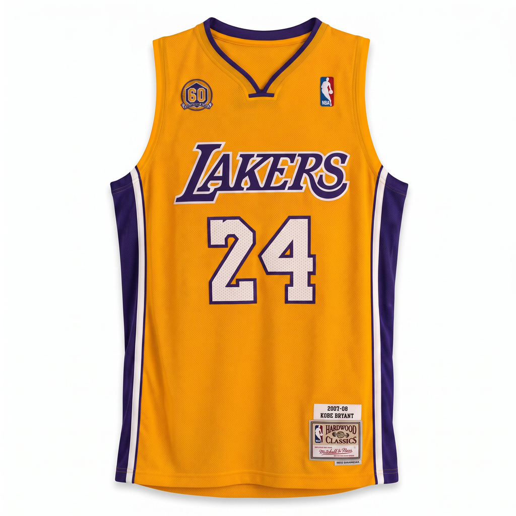 Kobe Bryant Signed Los Angeles Lakers Jersey Inscribed "07-08 NBA MVP" – Panini Authentic