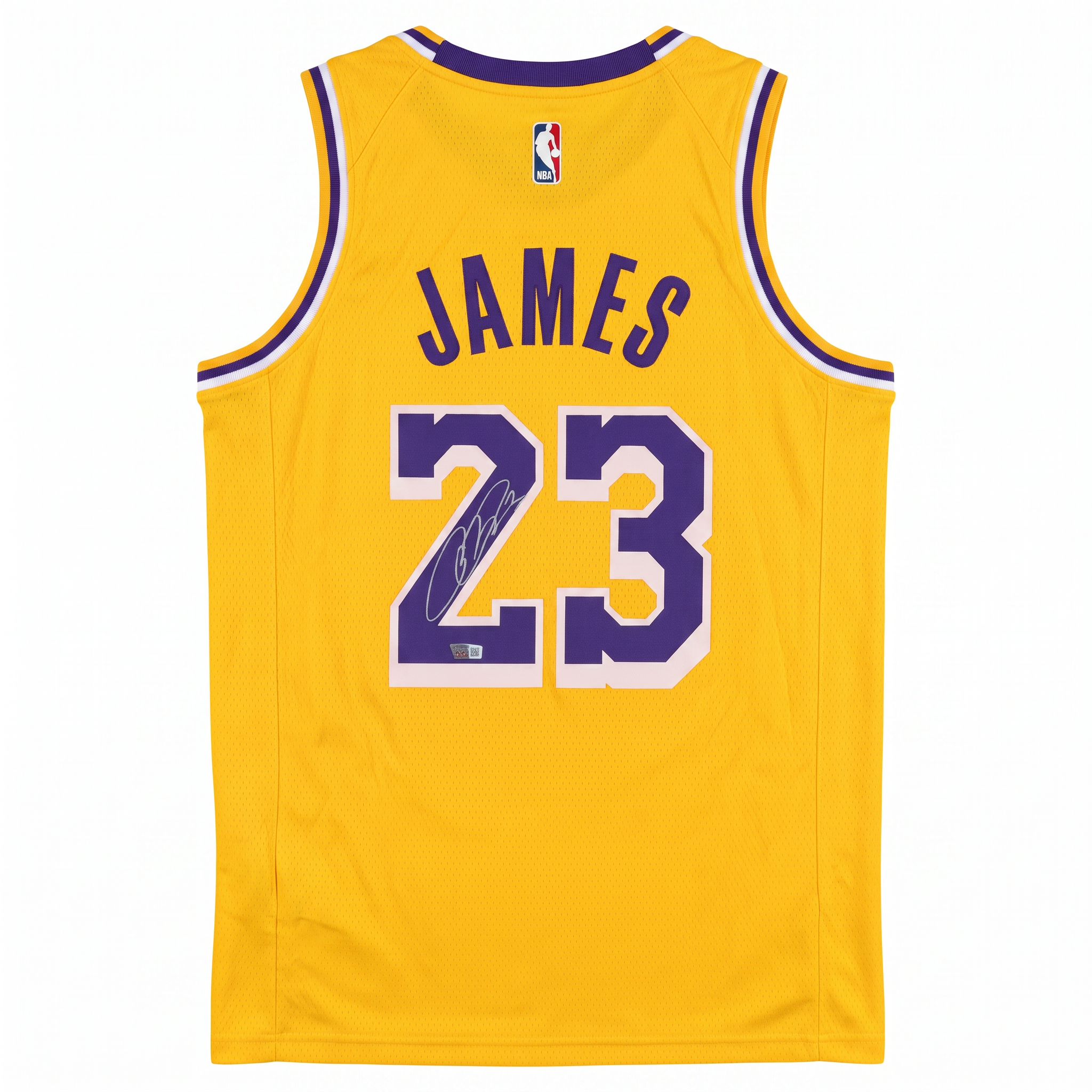 LeBron James Signed Los Angeles Lakers #23 Yellow Jersey – Fanatics Authenticated