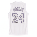 Kobe Bryant Autographed Los Angeles Lakers Sunday White Jersey Limited Edition #17/24 – Panini Authentic