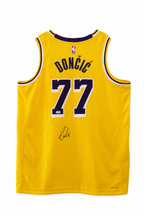 Luka Dončić Signed Authentic Lakers Jersey – PSA Certified