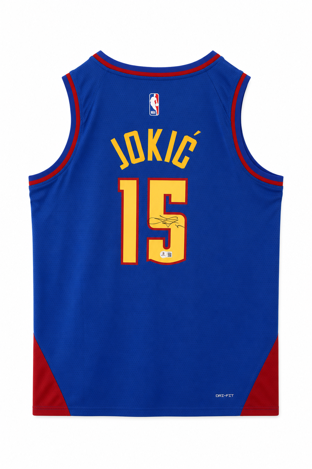 Nikola Jokić Signed Authentic Denver Nuggets Nike Jersey – Beckett Certified