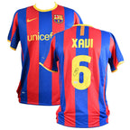 FC Barcelona Home Jersey Signed by Xavi Hernández – Beckett Certified