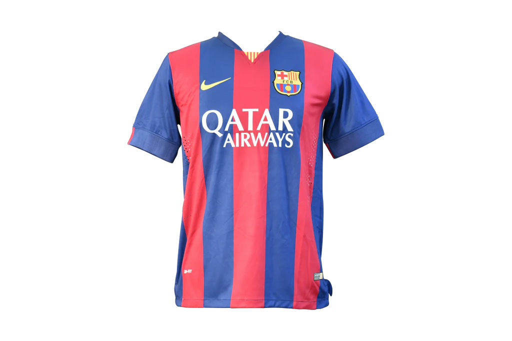 FC Barcelona Home Jersey Signed by Xavi Hernández – Beckett Certified