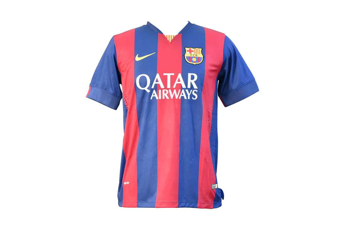 FC Barcelona Home Jersey Signed by Xavi Hernández – Beckett Certified