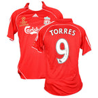 Liverpool FC 2007 UEFA Champions League Final Home Jersey Signed by Fernando Torres – Beckett Certified