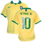 Brazil National Team 2018 FIFA World Cup Home Jersey Signed by Neymar Jr. – Beckett Certified