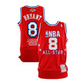 Limited Edition 4/8 Authentic Mitchell and Ness All Star Game 2003 signed by Kobe Bryant certified by Beckett and PSA