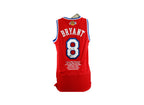 Limited Edition 4/8 Authentic Mitchell and Ness All Star Game 2003 signed by Kobe Bryant certified by Beckett and PSA