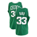 Larry Bird Signed Mitchell & Ness Authentic Home Jersey – Officially Certified Collectible