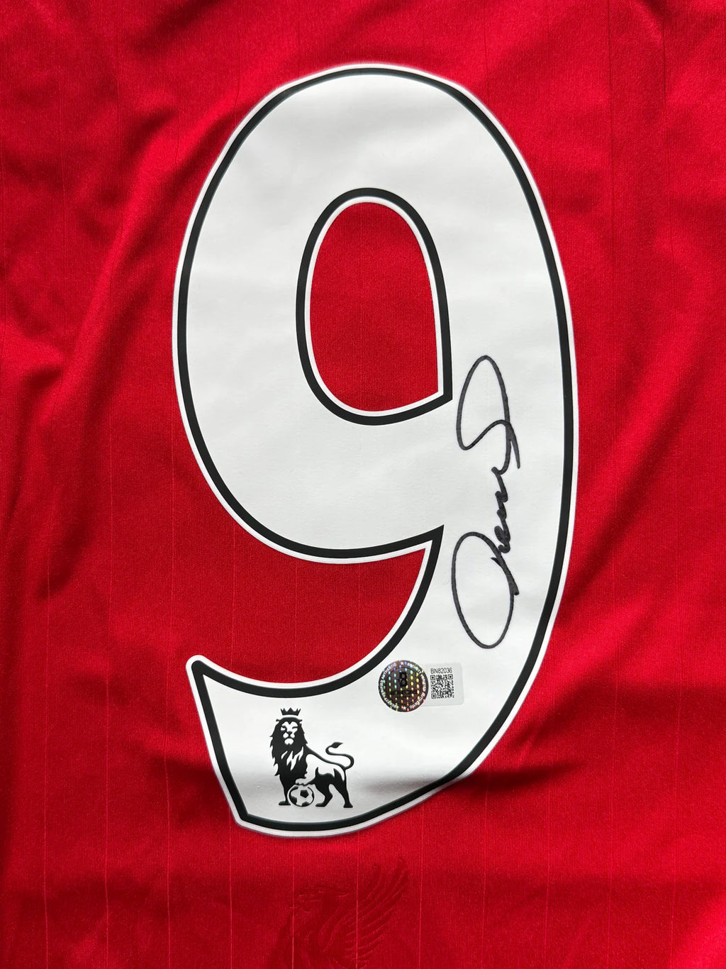 Liverpool FC 2007 UEFA Champions League Final Home Jersey Signed by Fernando Torres – Beckett Certified