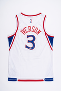 Allen Iverson Signed Authentic Philadelphia 76ers White Jersey – JSA Certified