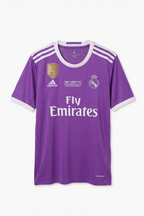Cristiano Ronaldo Signed Real Madrid 2016/17 Champions League Final Away Jersey – Beckett Authenticated