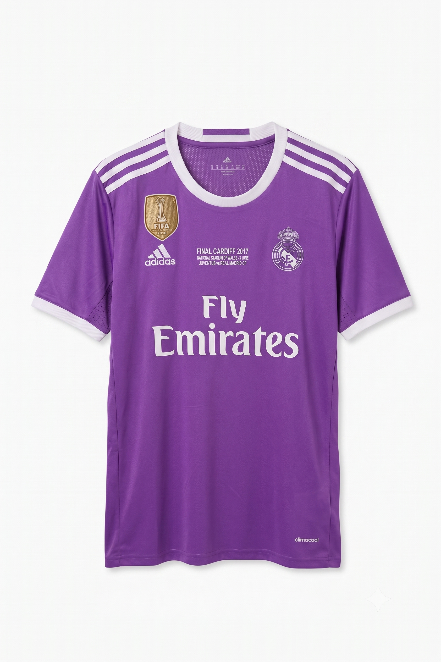 Cristiano Ronaldo Signed Real Madrid 2016/17 Champions League Final Away Jersey – Beckett Authenticated