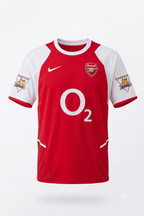 Thierry Henry Signed Arsenal 2002/03 Home Jersey – Premier League Champions Patches – Beckett Authenticated