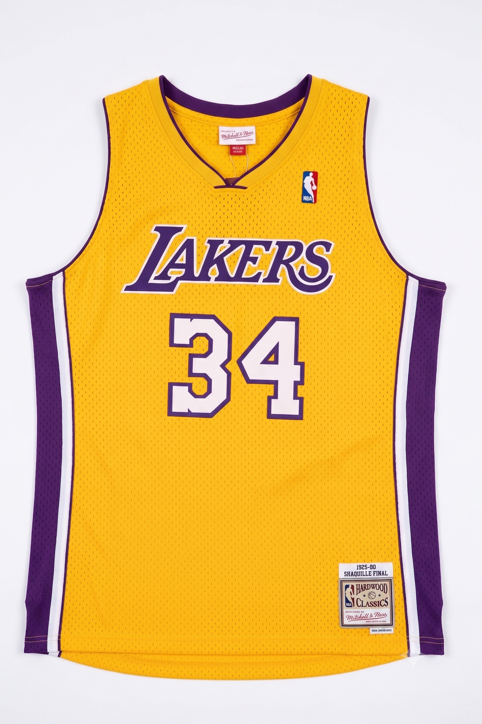 Shaquille O'Neal Autographed Los Angeles Lakers Yellow Jersey – Beckett Authentication