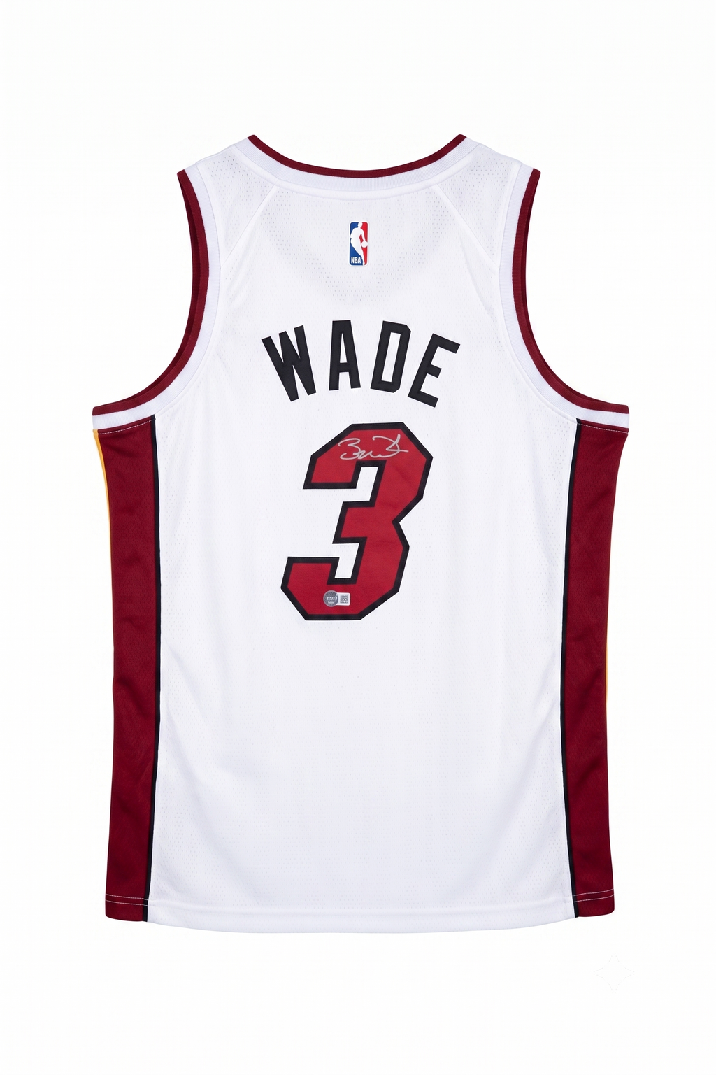 Dwyane Wade Signed Authentic Miami Heat Home Jersey – Beckett Certified