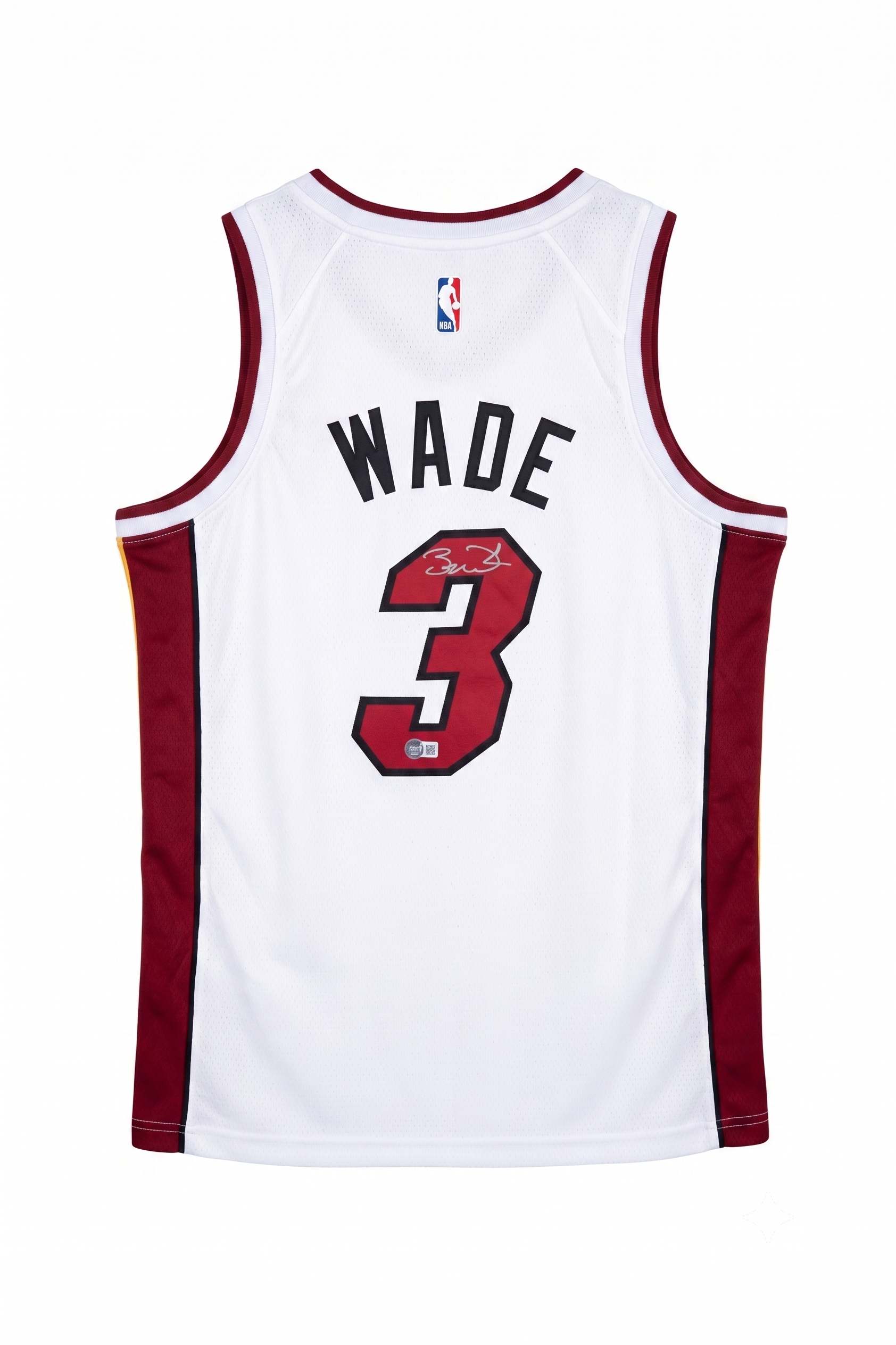 Dwyane Wade Signed Authentic Miami Heat Home Jersey – Beckett Certified