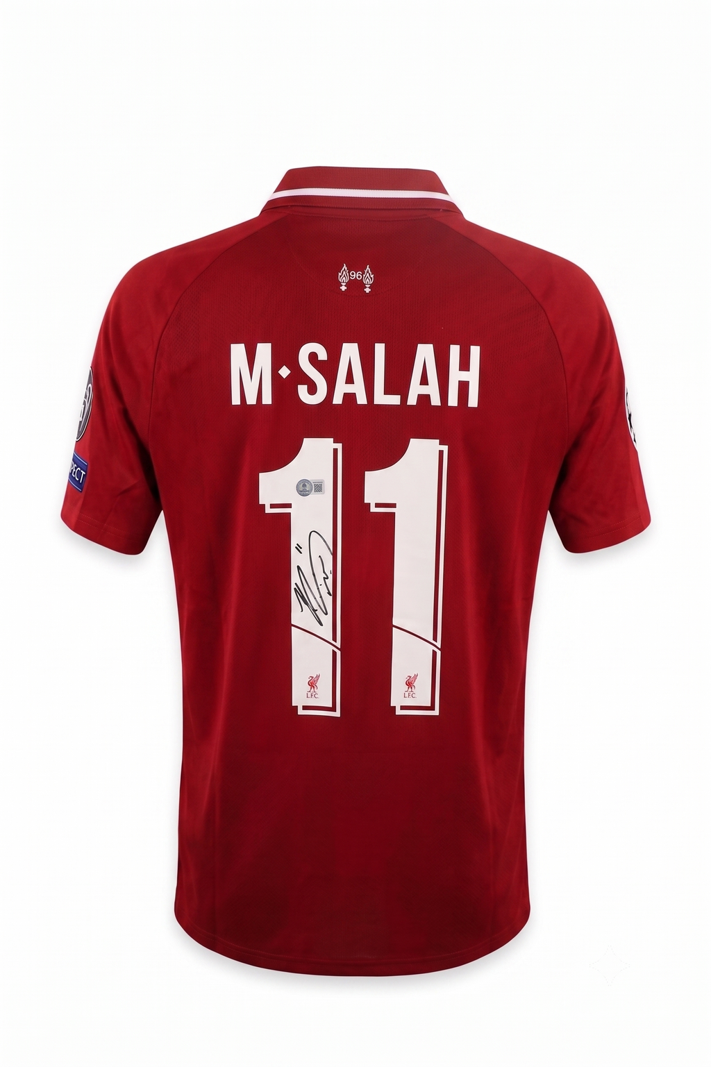 Mohamed Salah Signed Liverpool FC 2018/19 Champions League Home Jersey – Beckett Authenticated