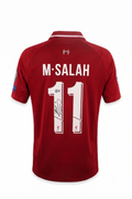 Mohamed Salah Signed Liverpool FC 2018/19 Champions League Home Jersey – Beckett Authenticated