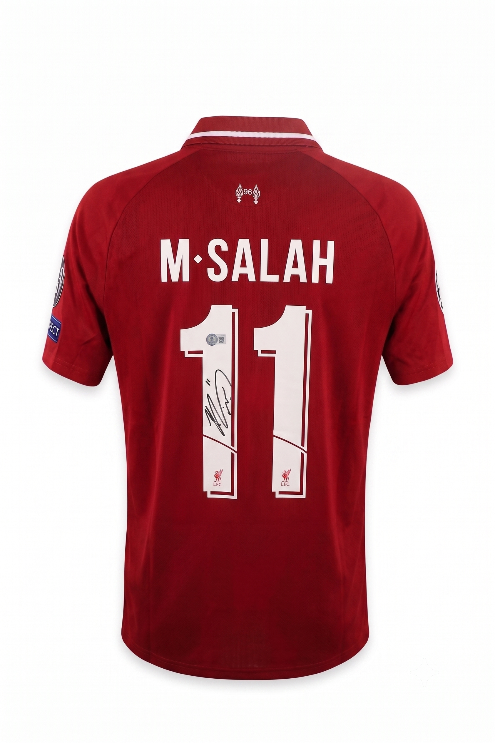 Mohamed Salah Signed Liverpool FC 2018/19 Champions League Home Jersey – Beckett Authenticated