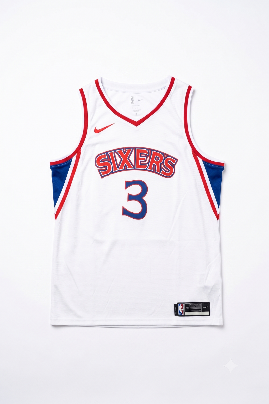 Allen Iverson Signed Authentic Philadelphia 76ers White Jersey – JSA Certified