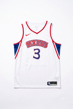 Allen Iverson Signed Authentic Philadelphia 76ers White Jersey – JSA Certified