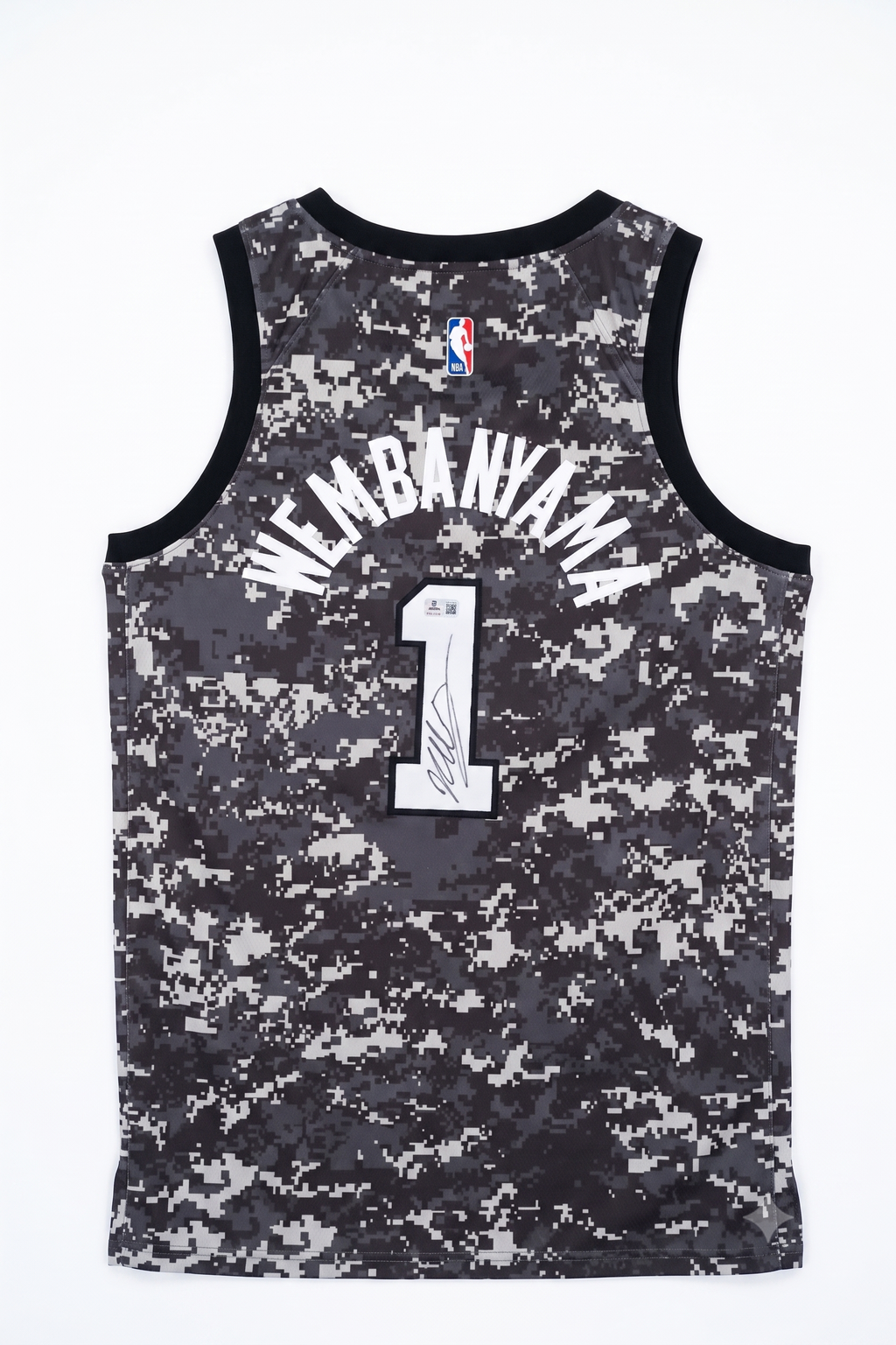 Victor Wembanyama Signed Authentic San Antonio Spurs Camouflage Jersey – Beckett Certified
