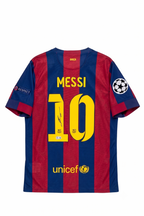 Lionel Messi Signed FC Barcelona 2015 Champions League Final Home Jersey – Beckett Authenticated