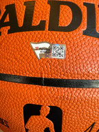 Showtime Lakers Legends Basketball Signed by Magic Johnson & James Worthy – Fanatics Certified
