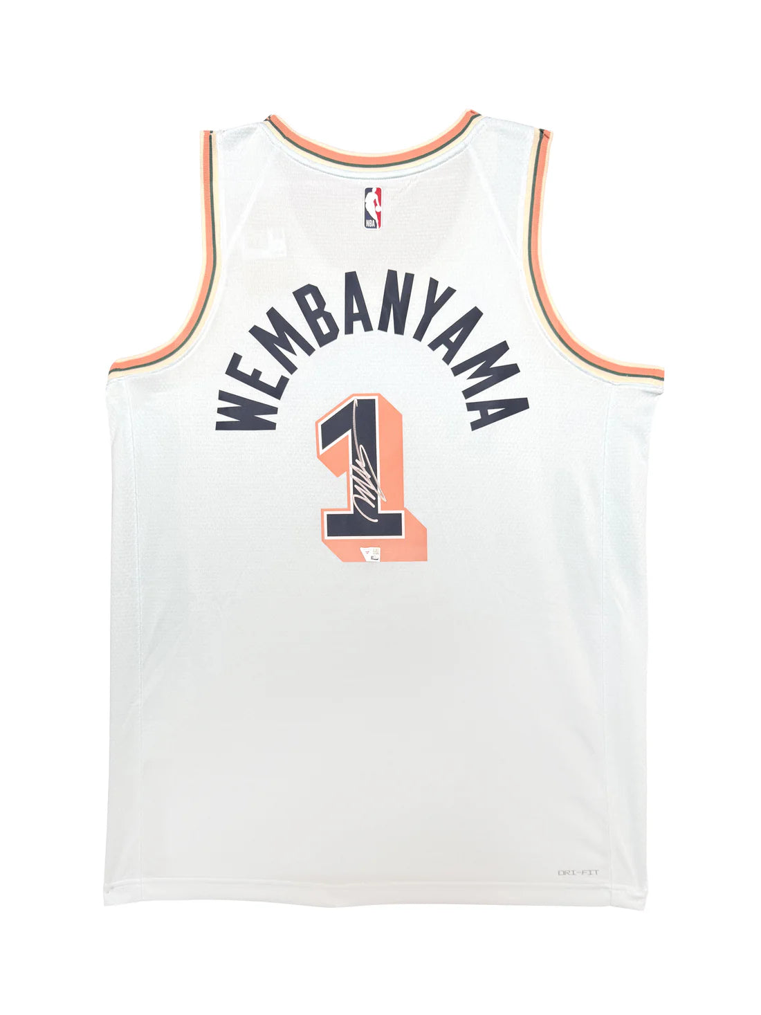 Victor Wembanyama San Antonio Spurs Autographed Nike Icon Edition Jersey – Fanatics Certified