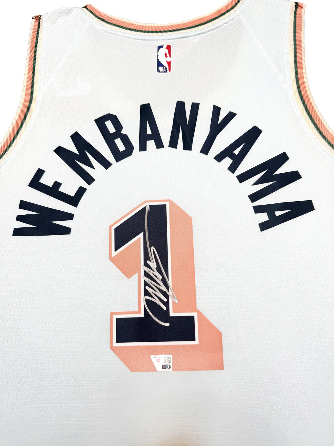 Victor Wembanyama San Antonio Spurs Autographed Nike Icon Edition Jersey – Fanatics Certified
