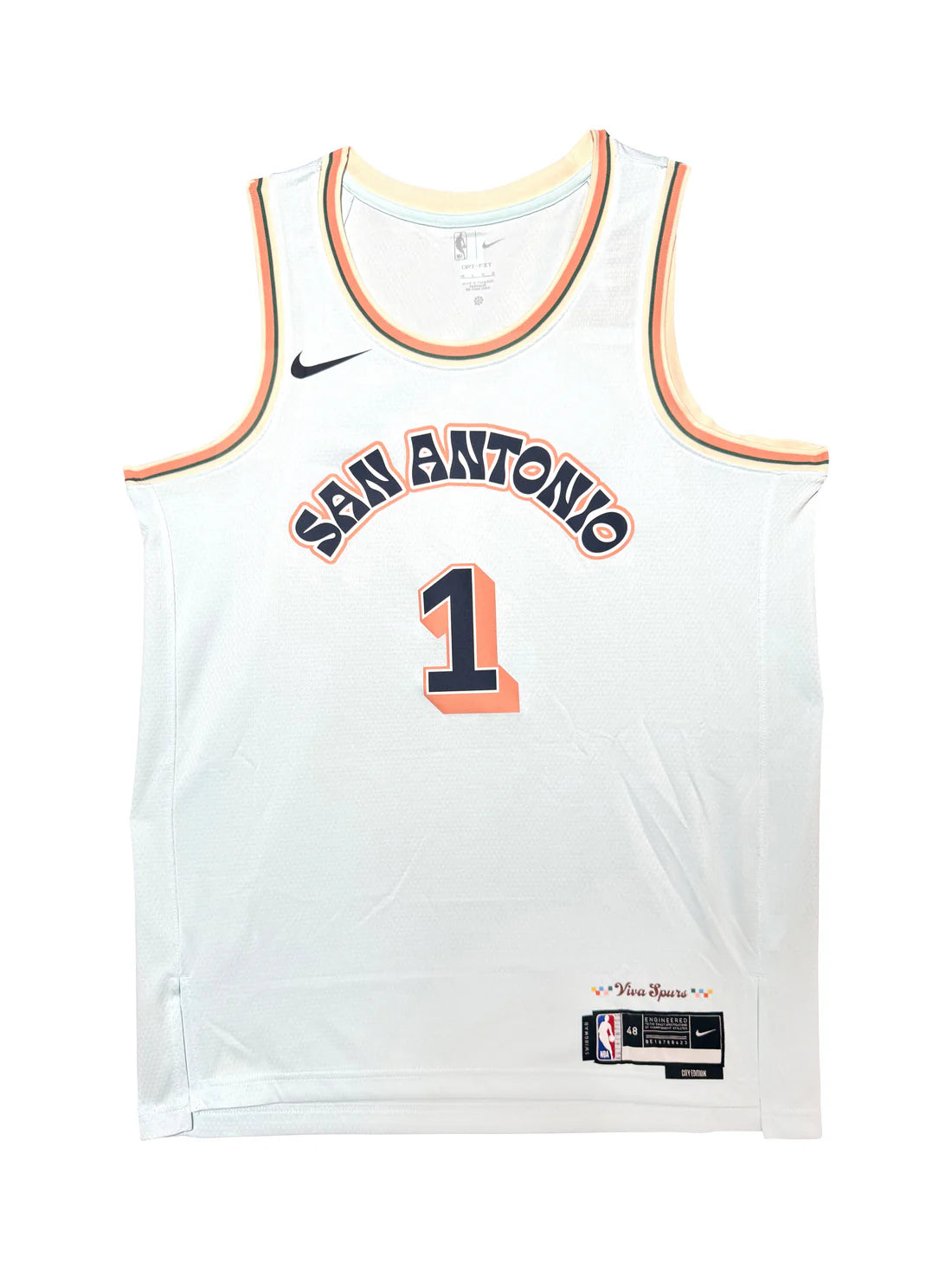 Victor Wembanyama San Antonio Spurs Autographed Nike Icon Edition Jersey – Fanatics Certified