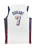 Authentic Team USA Olympics Paris 2024 Jersey Signed by Kevin Durant – JSA Certified