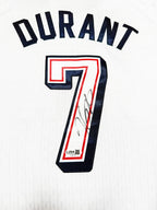 Authentic Team USA Olympics Paris 2024 Jersey Signed by Kevin Durant – JSA Certified