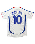 Away France 2006 FIFA World Cup Final Jersey Signed by Zinedine Zidane – JSA Certified